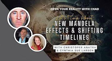 Cynthia Sue Larson, Chris Anatra and Chad on Open Your
Reality