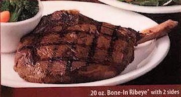 bone-in ribeye steak