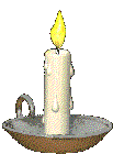 burning
candle