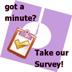 take our survey